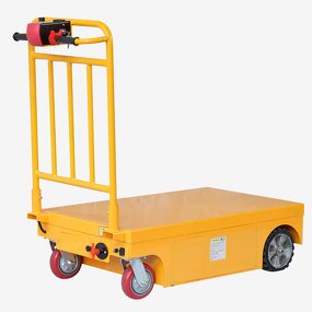 Electric Cargo Platform Trolley Manufacturer - JIALITE 500KG Full Electric Vehicle with Flatbed Metal Material