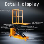 Portable Electric Scissor Lift Table Manufacturer - JIALITE Compact 2M Lifting Height 500KG Mobile Aerial Platform