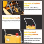 Portable Electric Lifting Platform Manufacturer - JIALITE EP30 0.9-1.5M Small Hydraulic 300-500KG for Restaurants Hotels