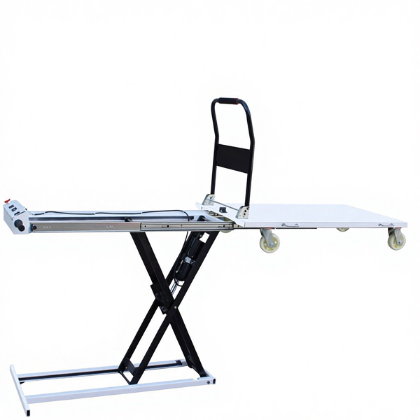 Portable Hydraulic Lift Truck Manufacturer - JIALITE New Car Household Hand Truck Scissor Lift Flatbed Truck CE