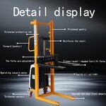 Electric Forklift Manufacturer - JIALITE EPJ5170 1.7M 500kg Capacity Platform Stacker Two-Stage Mast Lead-Acid Battery
