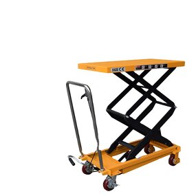 Hand Hydraulic Scissor Lift Table Manufacturer - 350kg Capacity Small Manual Platform