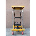 Hand Hydraulic Scissor Lift Table Manufacturer - 350kg Capacity Small Manual Platform