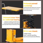Mobile Hydraulic Scissor Lift Table Manufacturer - 500 KG 950*500MM 0.9M Platform Trolley Electric Lifter