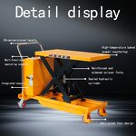 Portable Electric Hydraulic Lifting Platform Manufacturer - JIALITE 2000KG 1.7M Mobile Scissors Lift Semi Electric