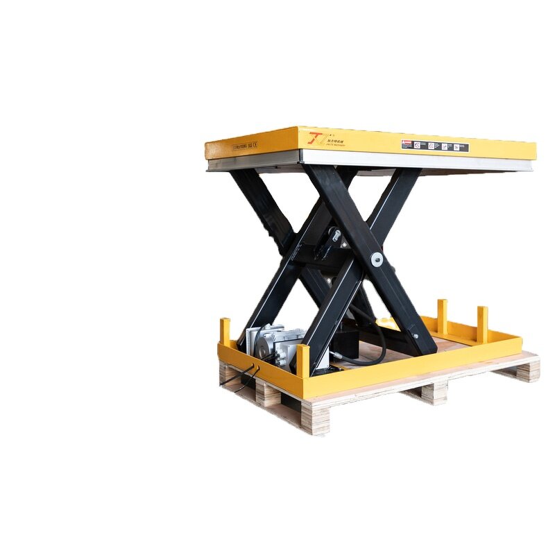 Electric Lift Platform Manufacturer - Safe Efficient 1 Ton 1M Scissor 1300*820mm Fixed Foldable Lifting Platform