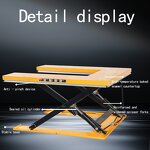 Full Electric Lift Platform Manufacturer - HU1002 1T 0.86M Factory Supply 1 Ton Stationary Scissor Lift Table