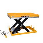 Electric Lift Platform Manufacturer - HW2001 2T 1300*850MM 1M Stationary Remote Control Fixed Foldable 380V New Chain