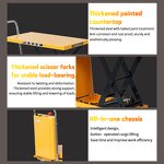 Portable Electric Lifting Platform Manufacturer - JIALITE EP30 0.9-1.5M Small Hydraulic 300-500KG for Restaurants Hotels