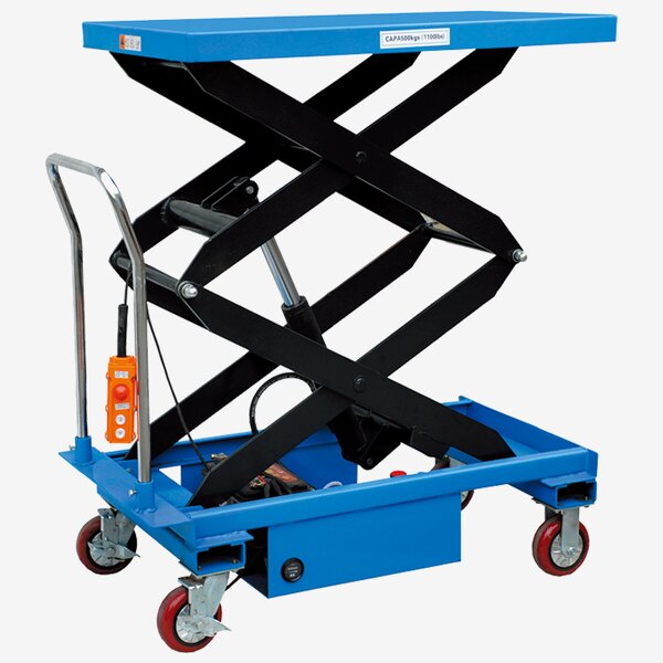 Semi Electric Scissor Lift Table Manufacturer - JIALITE Portable Hydraulic Electric for Logistics Handling
