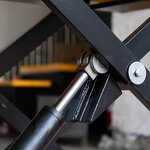 Electric Platform Lift Table Manufacturer - HD1002 1T 0.86M 1600x1140MM Scissors Chain Pallet Lifter for Hotels Restaurants Retail