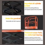 Custom Mobile Electric Aerial Work Lift Table Manufacturer - JIALITE 300KG Capacity 3.9M Hydraulic Scissor Aerial Lift