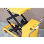 Hand Lift Table Manufacturer - 500KG 905*500MM 1.5M Hydraulic Lifter with Electric Motor Trolley