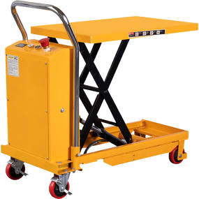 Semi-Mobile Electric Scissor Lift Table Manufacturer - JIALITE 500KG 1.5M Portable Car Scissors Lift