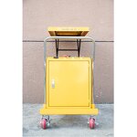 Hand Lift Table Manufacturer - 500KG 905*500MM 1.5M Hydraulic Lifter with Electric Motor Trolley