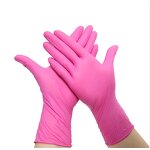 Disposable Nitrile Gloves Manufacturer - Protection Pink Fireproof Safety Gloves