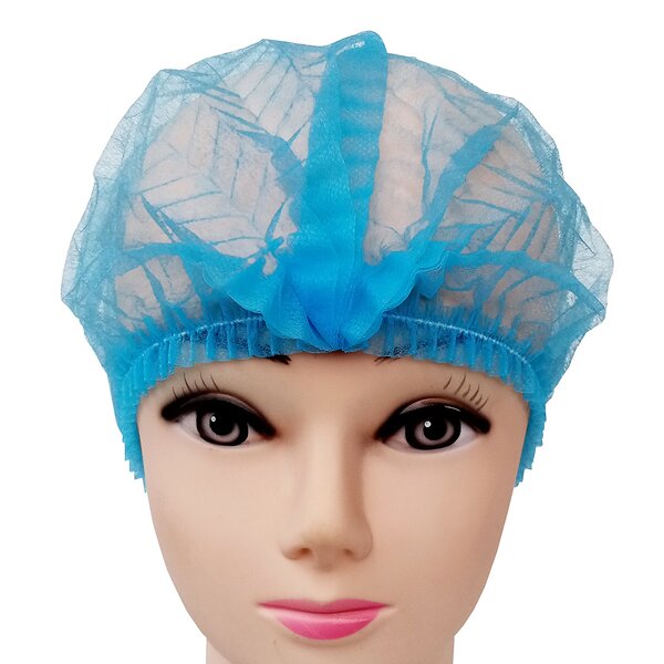 Disposable Medical Surgical Bouffant Cap Manufacturer - PP Nonwoven Hospital Mob Cap/Clip Cap
