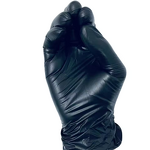 Disposable Nitrile Work Gloves Manufacturer - Black with Anti-Heat Function Powder-Free