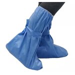 Disposable Boot Covers Manufacturer - Anti-slip Non Woven Breathable Waterproof SMS with Straps