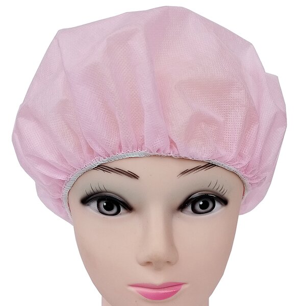 Disposable Clip Cap Manufacturer - Non-Woven Hairnet Bouffant Cap Single Double Elastic for Medical Use