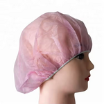Disposable Clip Cap Manufacturer - Non-Woven Hairnet Bouffant Cap Single Double Elastic for Medical Use