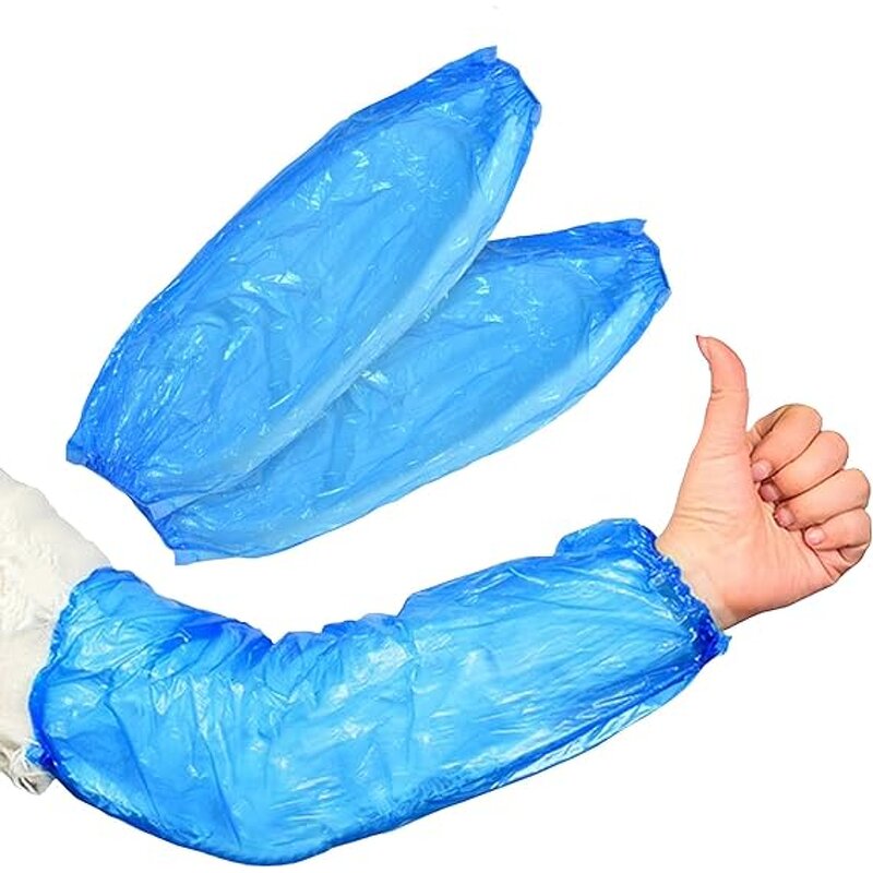 Disposable Sleeve Cover Manufacturer - Wholesale Custom Waterproof Plastic PE Working Protective Resistant to Oils