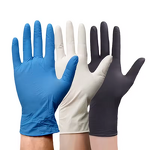 Disposable Nitrile Gloves Manufacturer - Black Blue Waterproof Kitchen Cleaning for Tattoo
