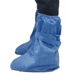 Disposable Boot Covers Manufacturer - Anti-slip Non Woven Breathable Waterproof SMS with Straps