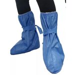 Disposable Boot Covers Manufacturer - Anti-slip Non Woven Breathable Waterproof SMS with Straps