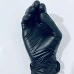Disposable Nitrile Work Gloves Manufacturer - Black with Anti-Heat Function Powder-Free