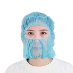 Disposable Astronaut Cap Manufacturer - Non-woven with Elastic Pirate Hat Non Woven PP White Space Hat