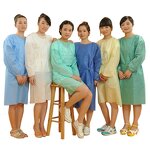 Disposable Isolation Gown Manufacturer - Non Woven SMS 45gsm 120x140 cm Knit Cuff
