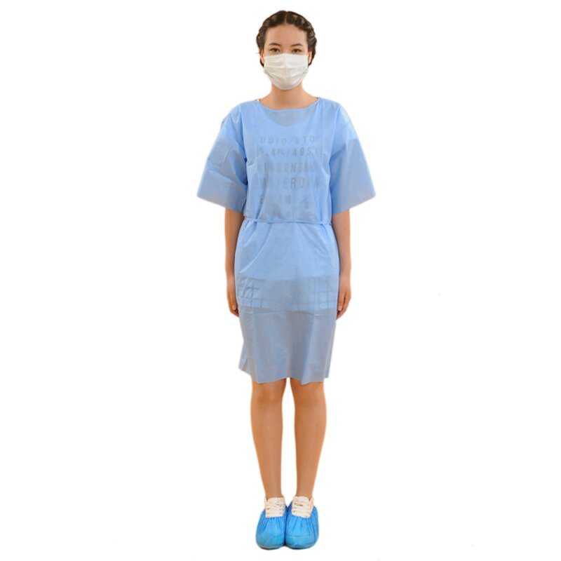 Disposable Patient Gowns Manufacturer - Hot Selling Surgical Sterile Long Sleeved Non-woven in Hospitals
