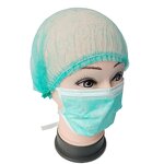 Disposable Medical Surgical Bouffant Cap Manufacturer - PP Nonwoven Hospital Mob Cap/Clip Cap