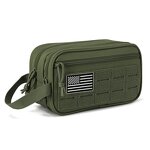 Waterproof Travel Wash Bag Manufacturer - Factory Direct Cross-Border Oxford Zipper Style Mini Dry Wet Toiletry