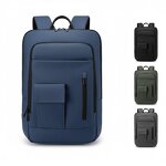 Pu Leather Backpack Manufacturer - Professional Brand Black Office Business Bag for Men