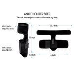 Adjustable Tactical Ankle Holster Manufacturer - Neoprene Concealed Carry
