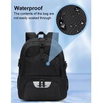 Casual Sports Backpack Manufacturer - Custom LOGO School Pocket Lining Basketball Bag for Men