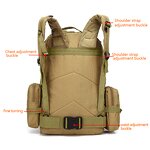 Tactical Backpack Manufacturer - Bolso Tactico Morral Para Hombre De Colores 45 Lts Bolsos Tactico Morral