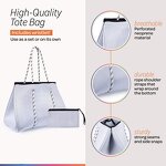 Neoprene Tote Bag Manufacturer - 2022 Hot Sale Gym Bag New Women Purse Handbag Ladies Beach Large