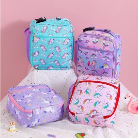 Unicorn Insulation Cooler Bag Manufacturer - Cheap Price Promotional High Quality Large Capacity Thermal Fabric for Student