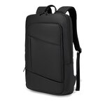 Men's Travel Backpack Manufacturer - Custom Logo Waterproof Black Laptop Business