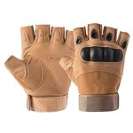 Half Finger Tactical Gloves Manufacturer - Hard Knuckle Fingerless Climbing Outdoor Sport Hunting Shooting Combat