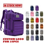 Large Tactical Backpack Manufacturer - 50L Waterproof Outdoor Hiking Molle Black Breathable Mountain Camping Travel