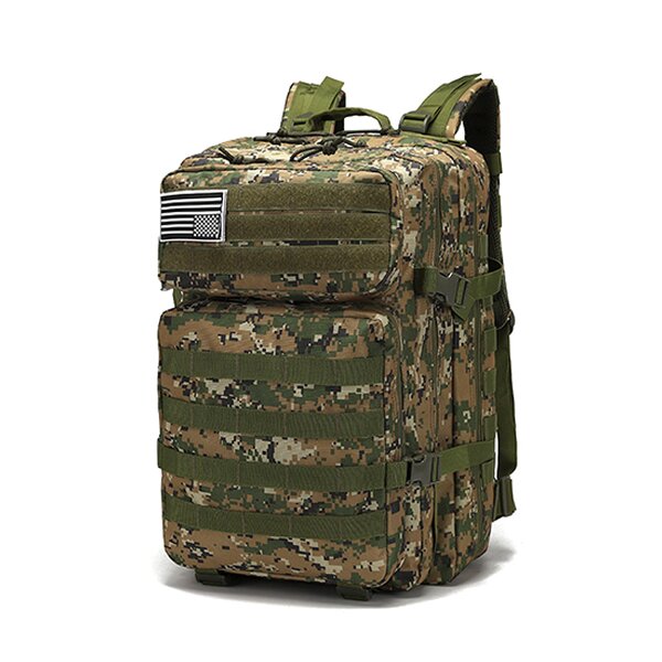 Green Tactical Backpack Manufacturer - Custom Us Camping Bag