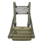 Molle Chest Rig Bag Manufacturer - Custom Men Pouch Tactical Vest