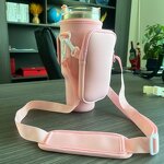 Neoprene Water Bottle Bag Manufacturer - 30 Oz Cup with Adjustable Shoulder Strap Tumbler Carrier Holder for Insulated Coffee Mugs
