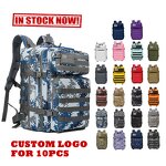 Outdoor Tactical Bag Manufacturer - New Design 45L 50L Large Capacity Hiking Backpack Waterproof Oxford Durable