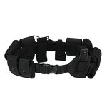 Outdoor Tactical Belt Manufacturer - Custom Luxury Oxford Fabric Heavy Duty Security Buckle Black