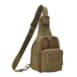 Tactical Messenger Crossbody Bag Manufacturer - Oxford Chest Single Shoulder Molle Pouch Sling Pouches for Men